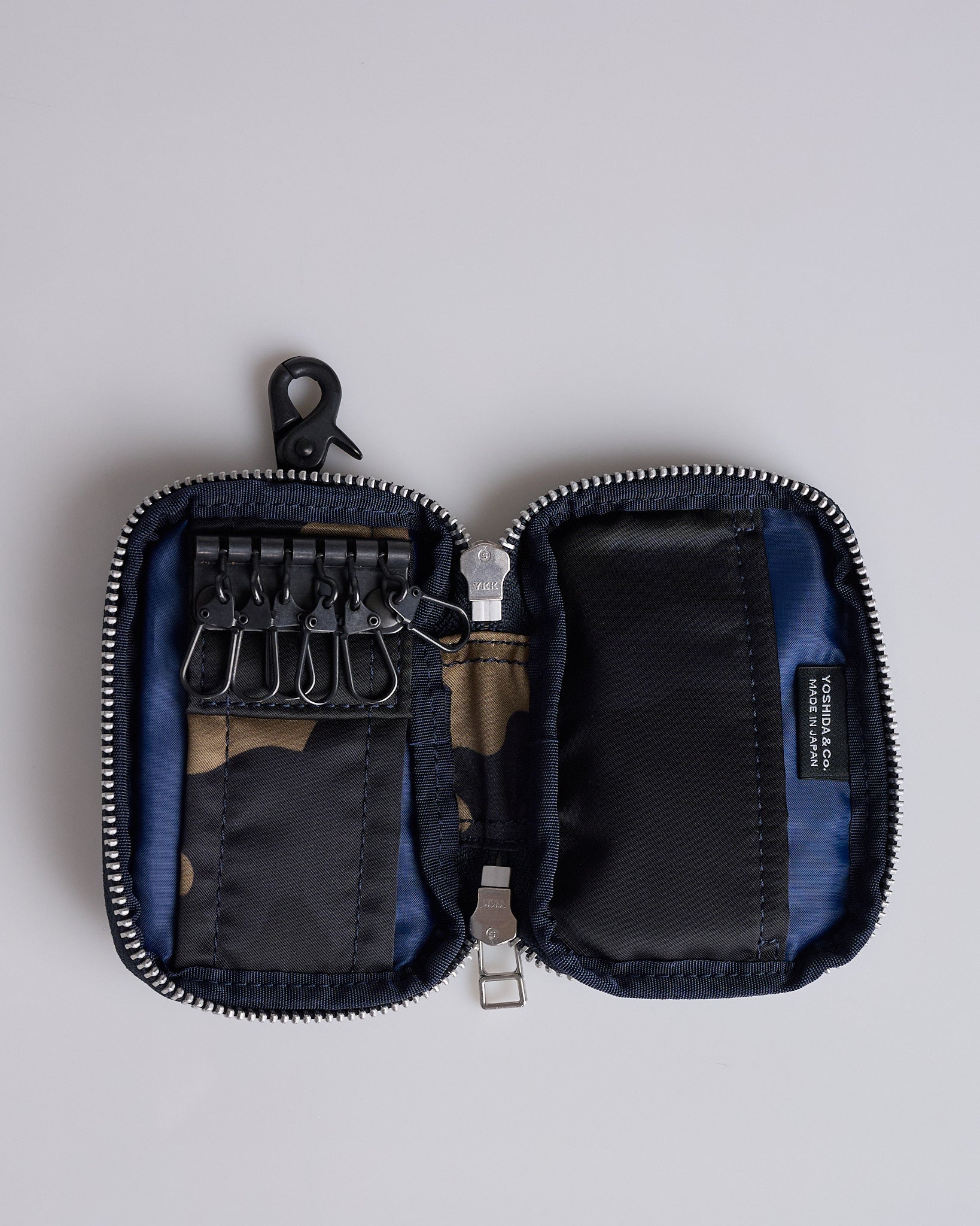 小物 PORTER / COUNTER SHADE KEY CASE Porter Counter Shade Key Case Woodland Khaki Camo – LESS 17