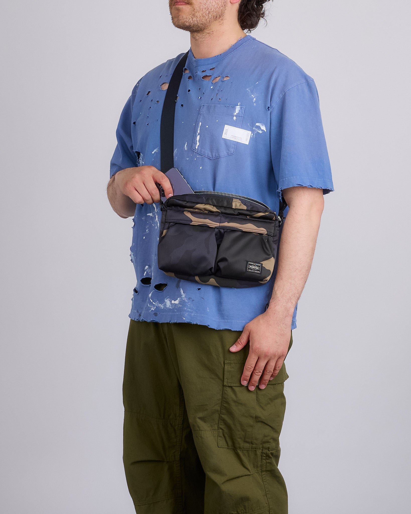 PORTER COUNTER SHADE FANNY PACK 【公式通販】