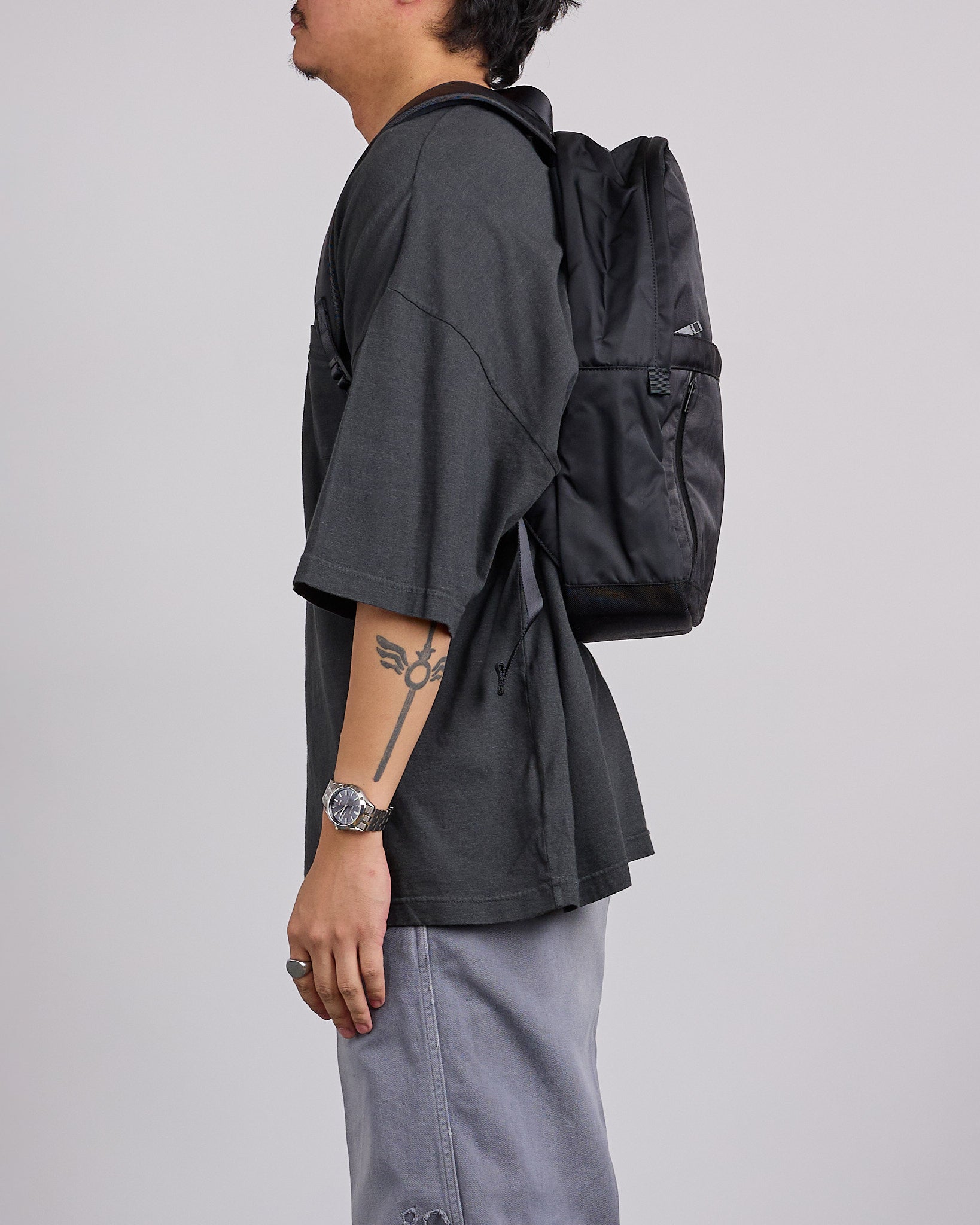 Porter Dark Forest Backpack Black – LESS 17