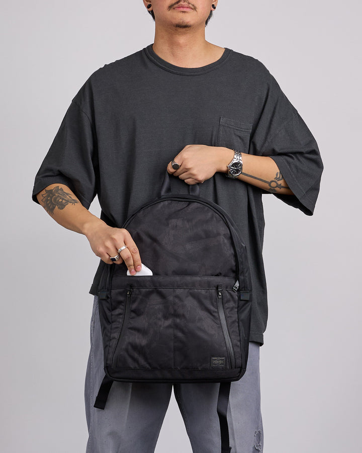 Porter Dark Forest Backpack Black