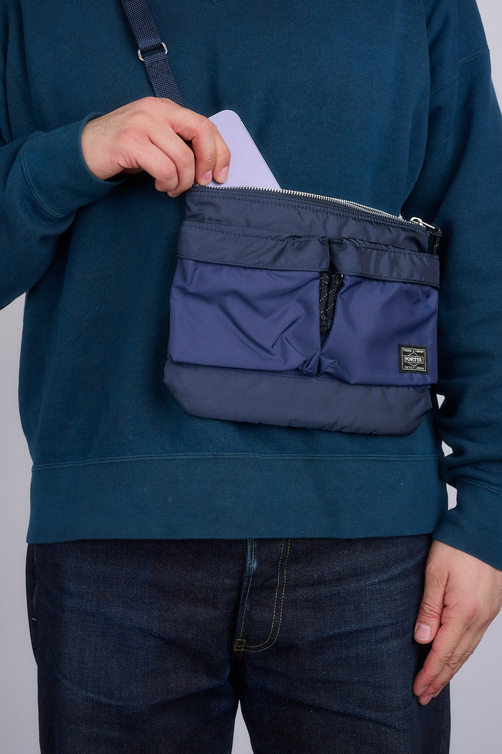 Porter Force Shoulder Bag Navy