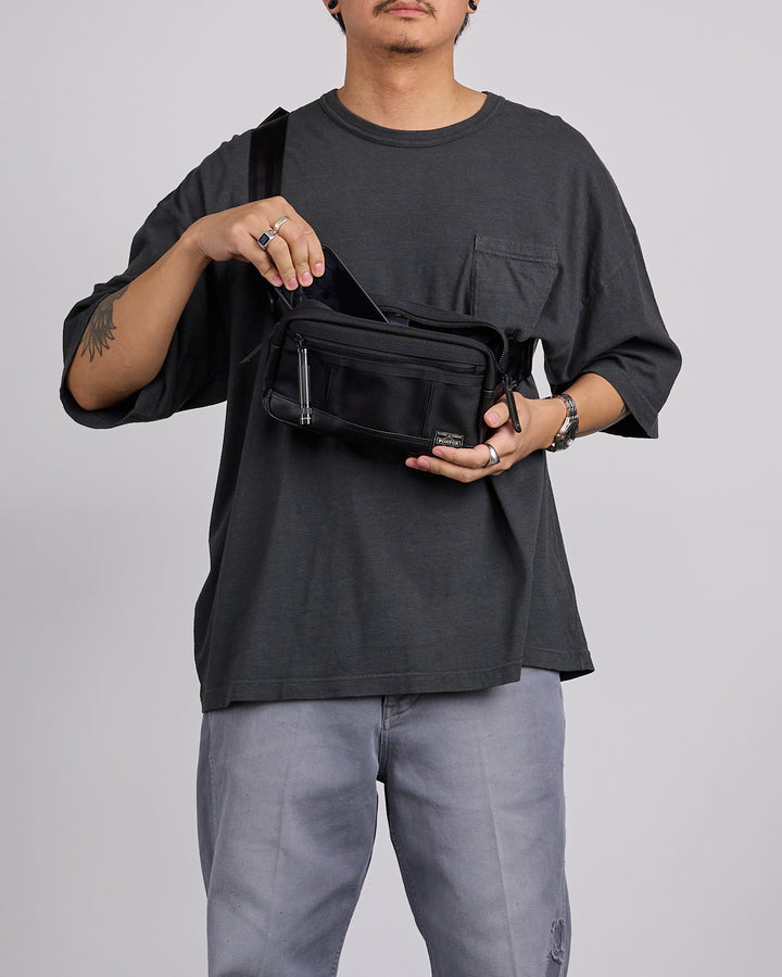 Porter Heat Waist Bag Black