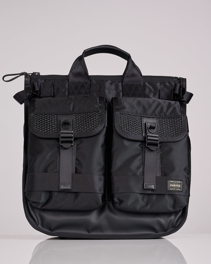 Porter Bounce Helmet Tote Bag Black