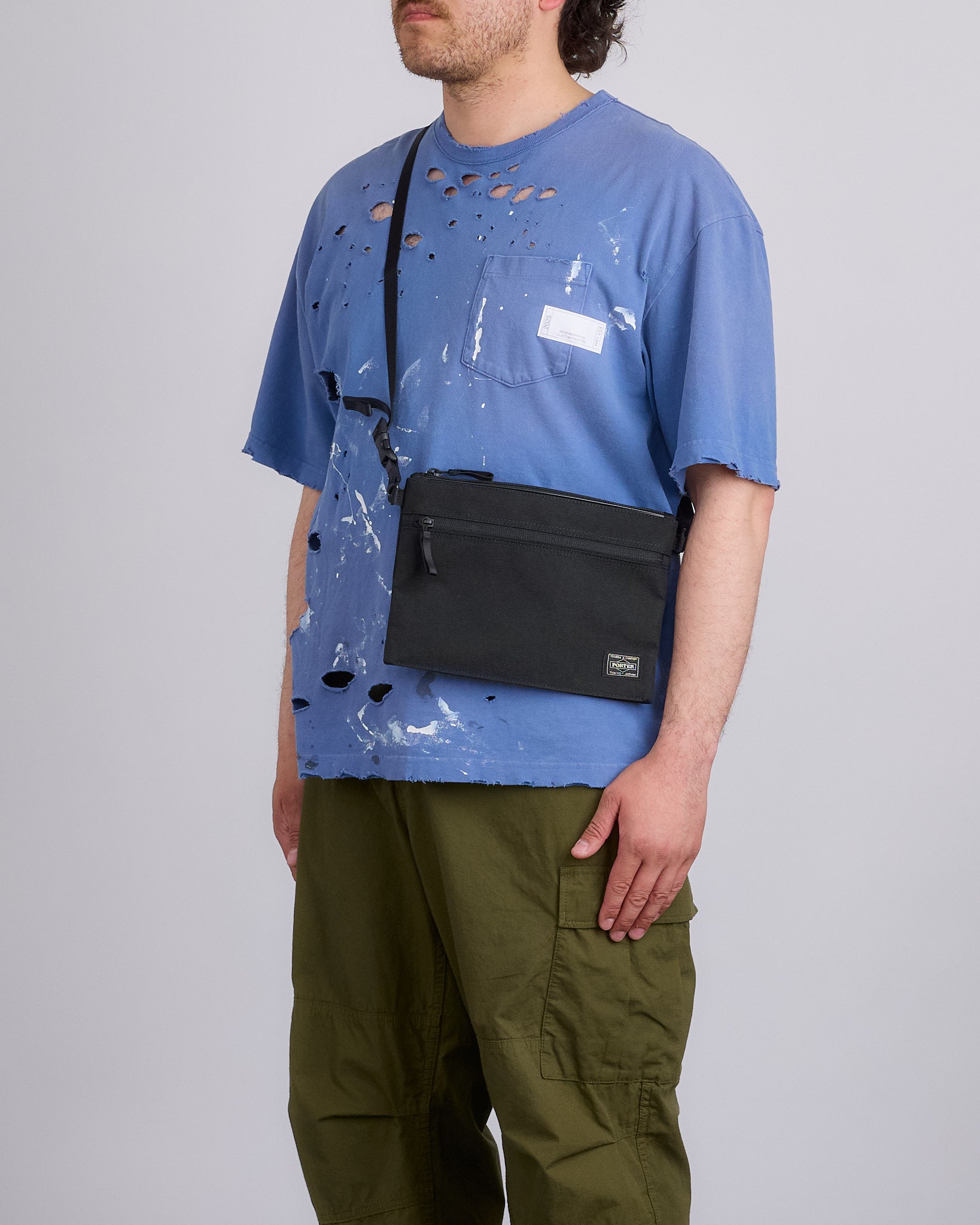 PORTER HYBRID BAGPACK(ブラック/18L) Porter Hybrid Sacoche Bag Black – LESS 17