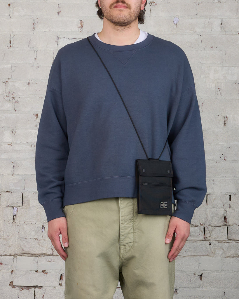 バッグ PORTER Knit Holder in Travel Case Porter Hybrid Travel Case Black – LESS 17