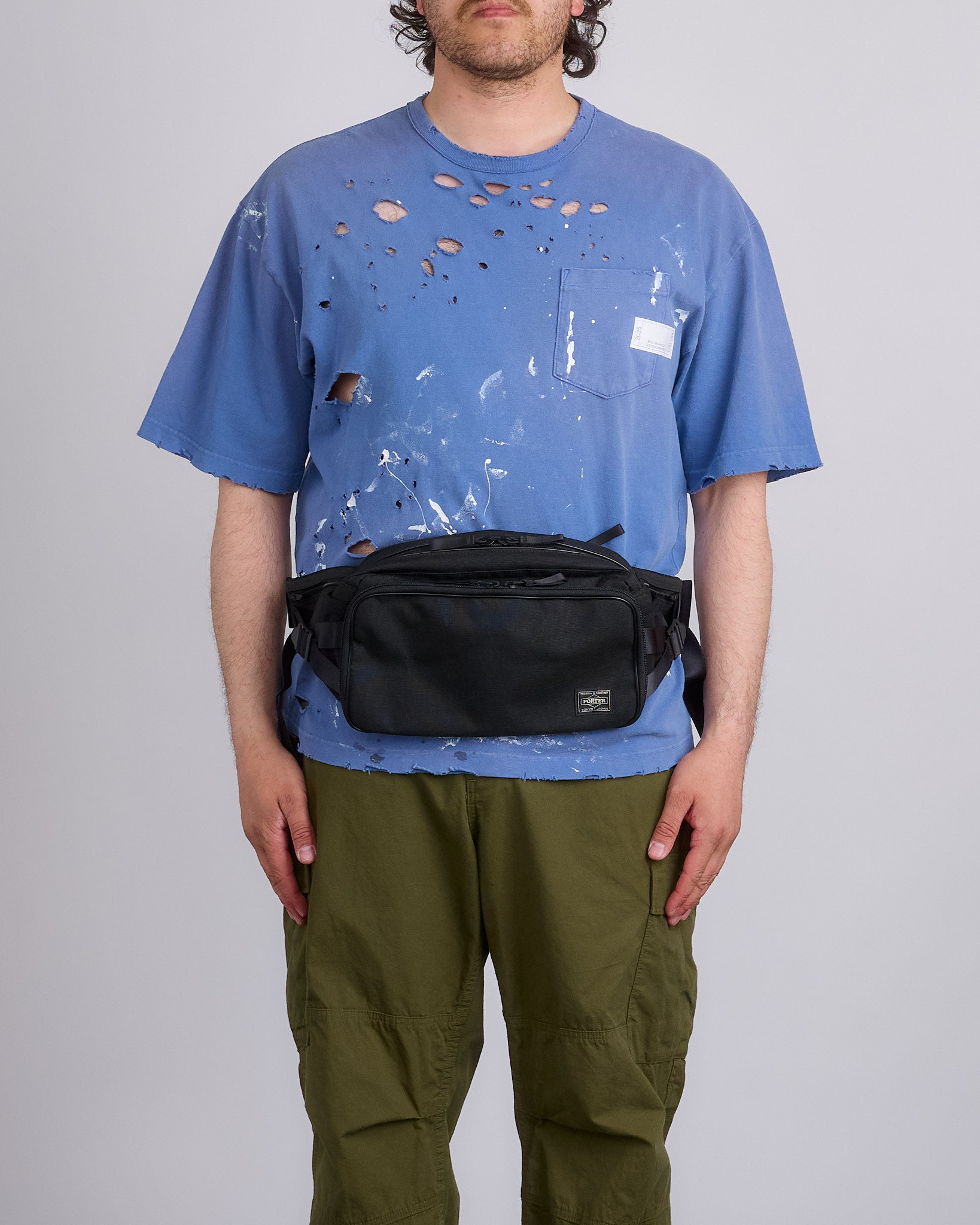 Porter Hybrid Waistpack Black – LESS 17