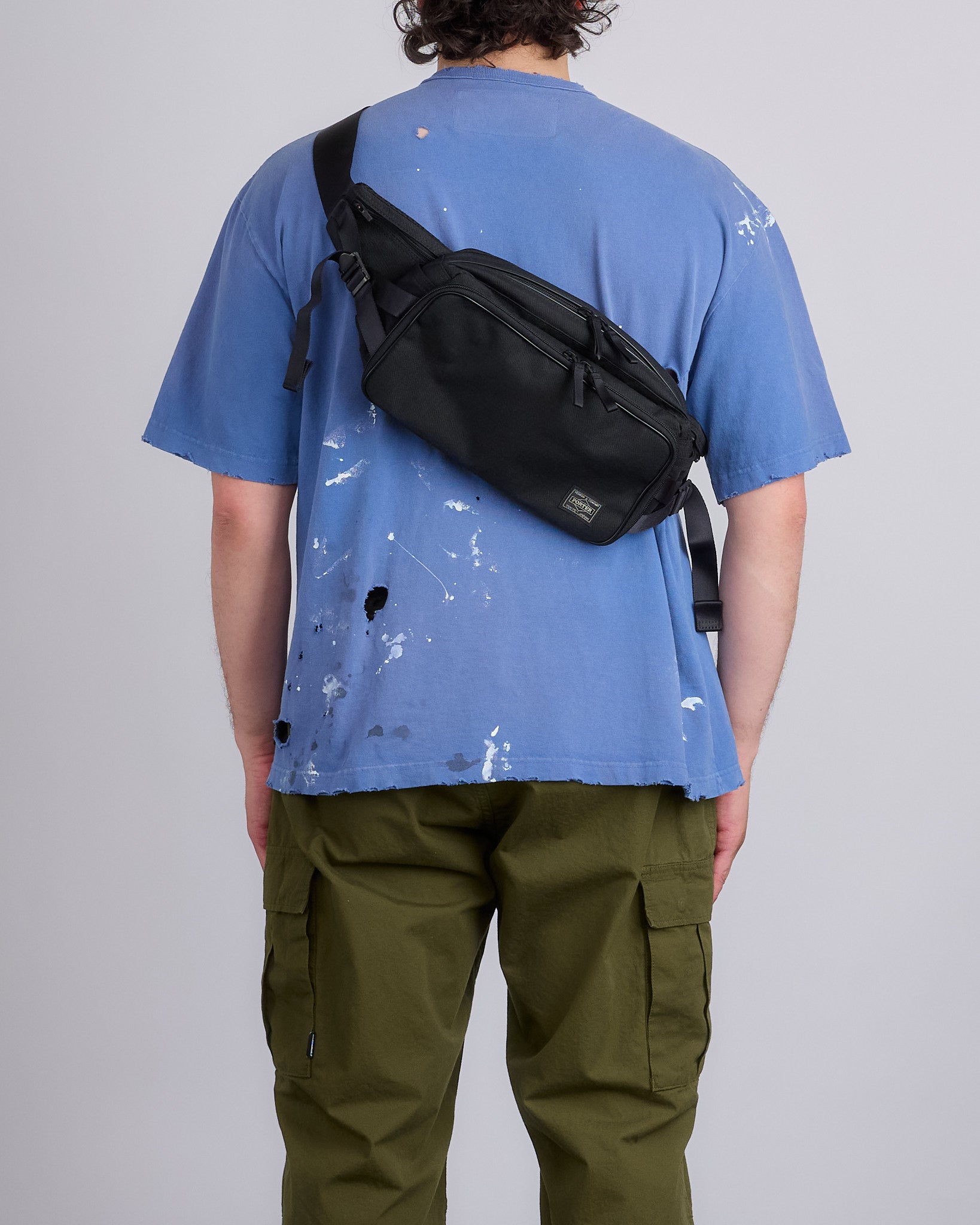 未使用　PORTER　POTR　MONOGRAM　WAIST BAG 日本吉田包PORTER / POTR MONOGRAM WAIST BAG