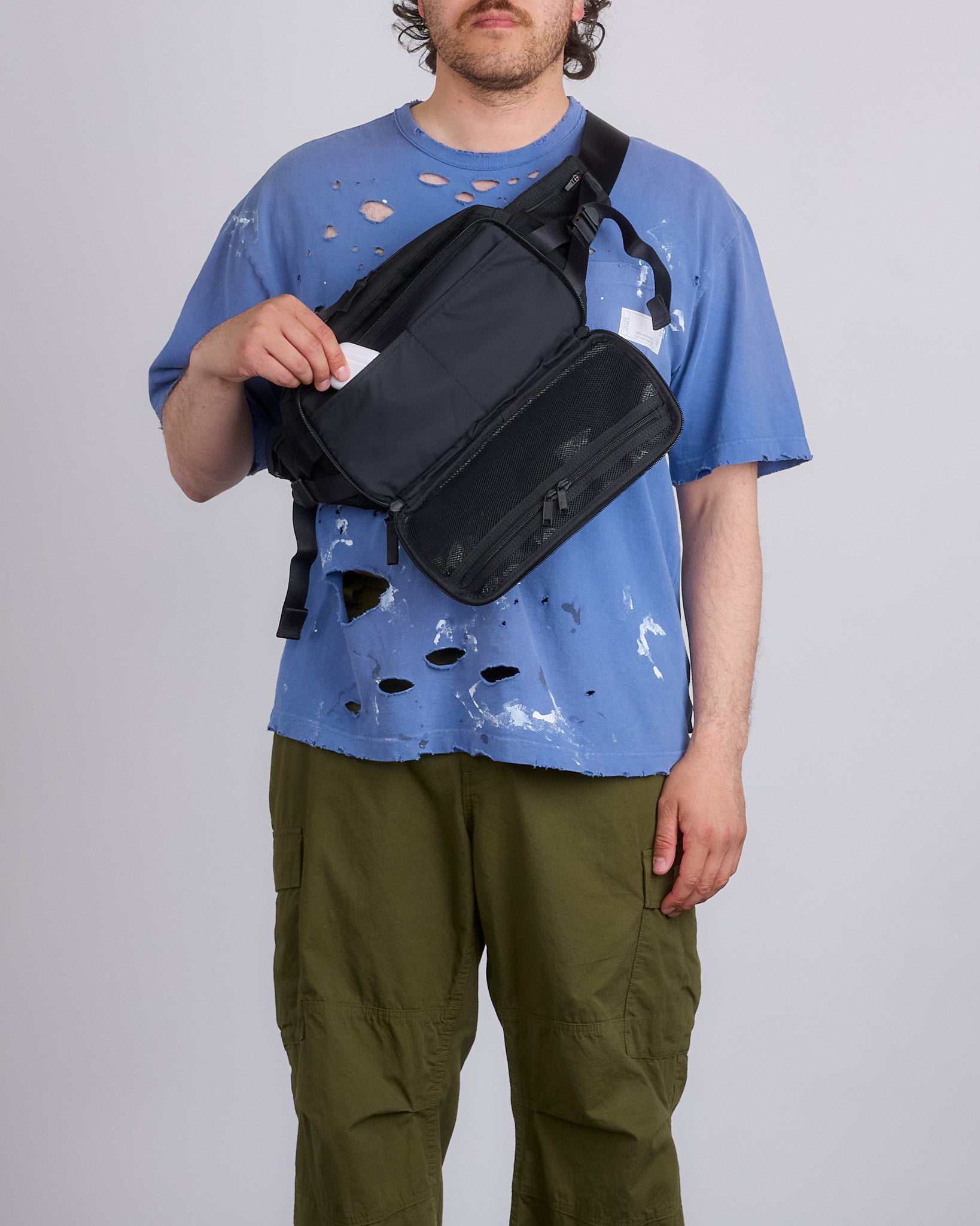 Porter Hybrid Waistpack Black – LESS 17