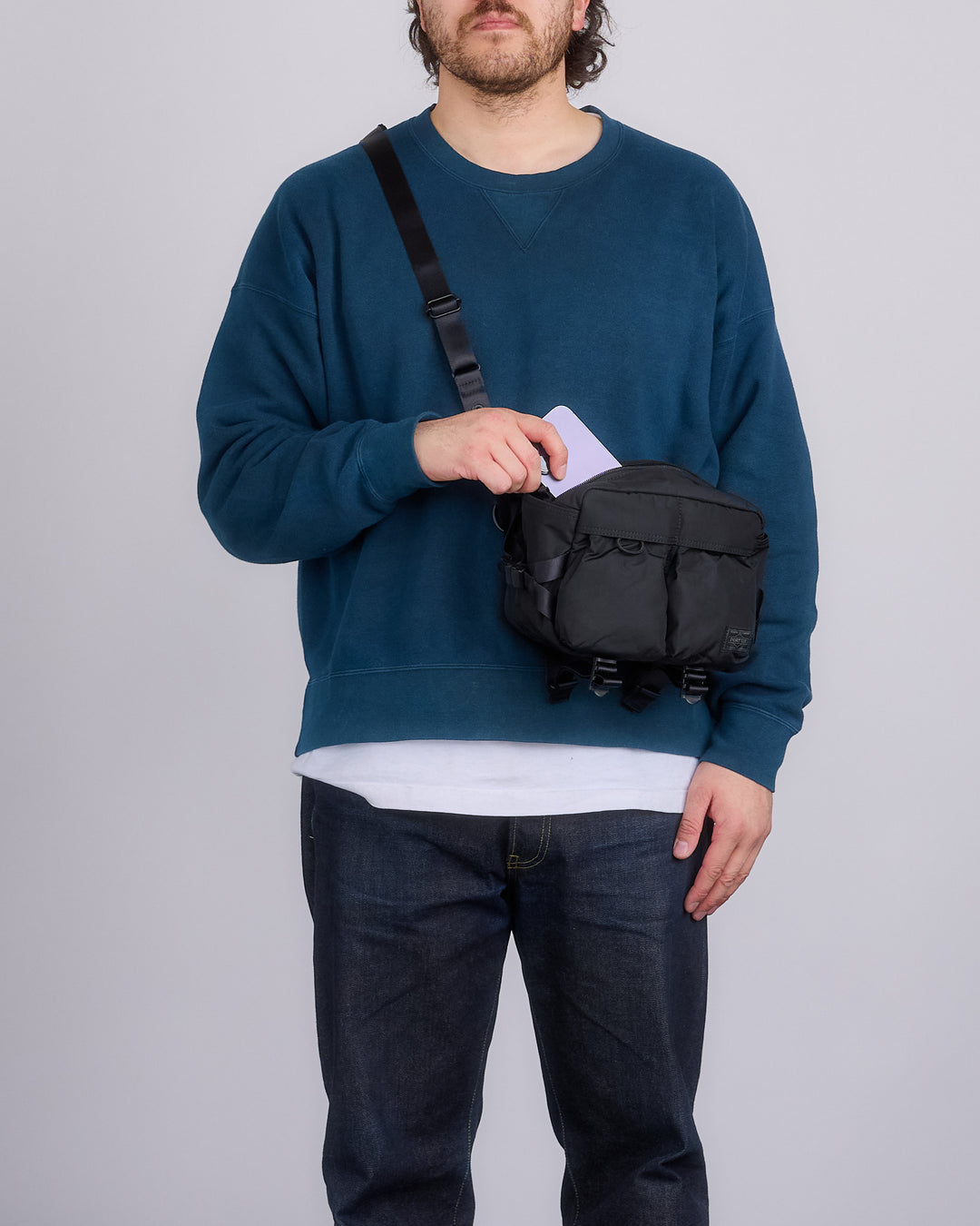 Porter Senses Shoulder Pack Black