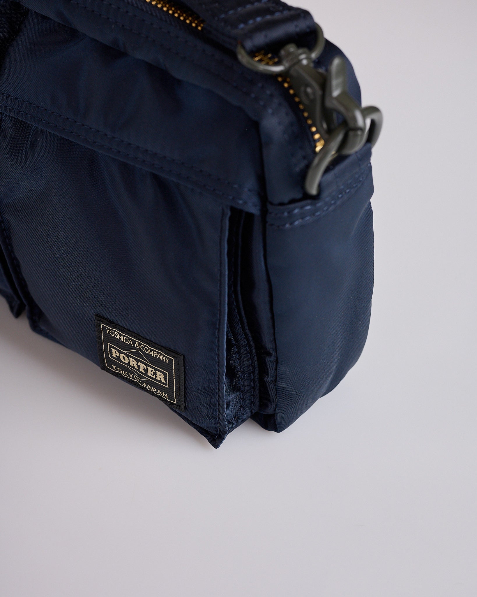 Porter Tanker Sling Bag Iron Blue – LESS 17