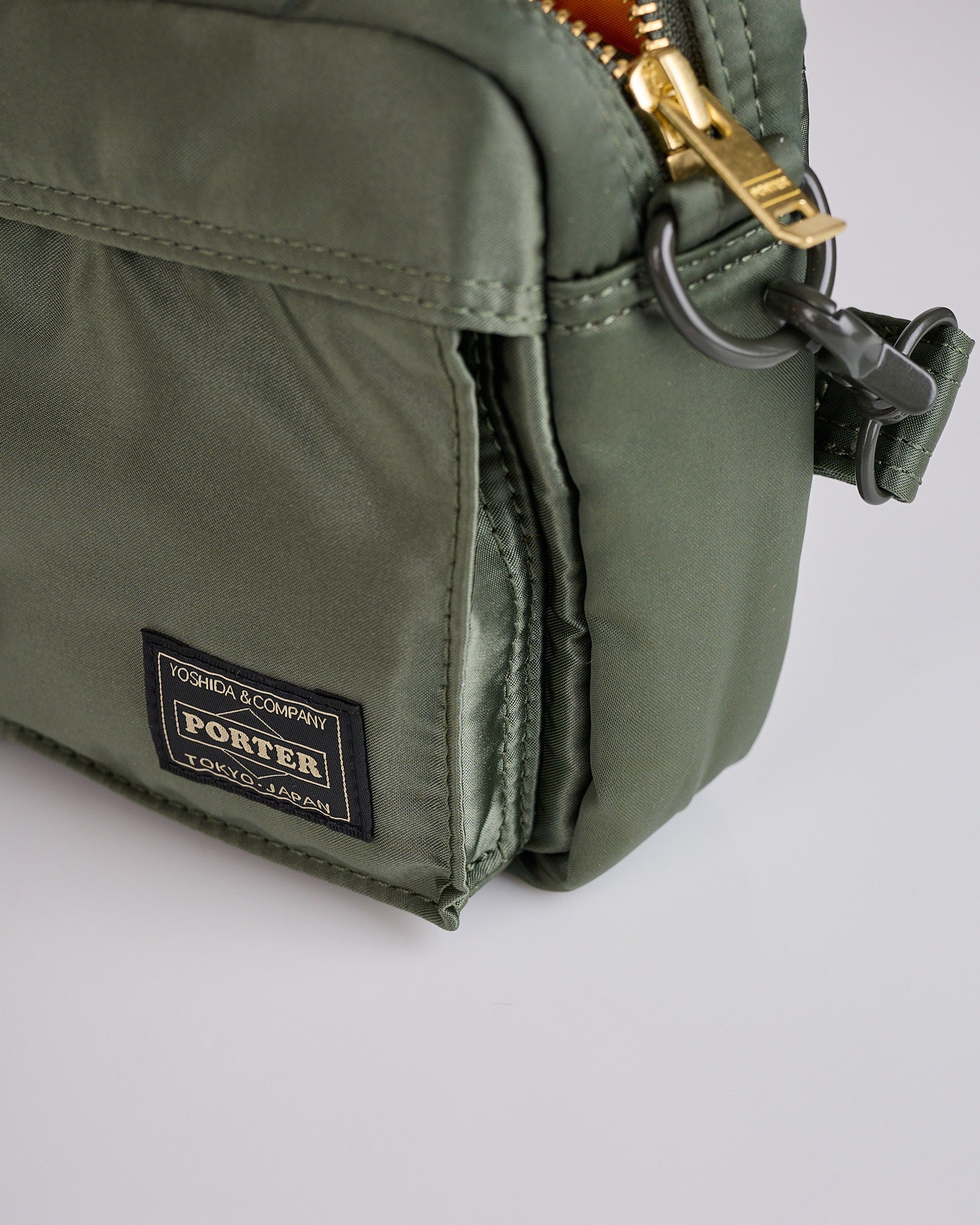Porter Tanker Sling Bag Sage Green – LESS 17