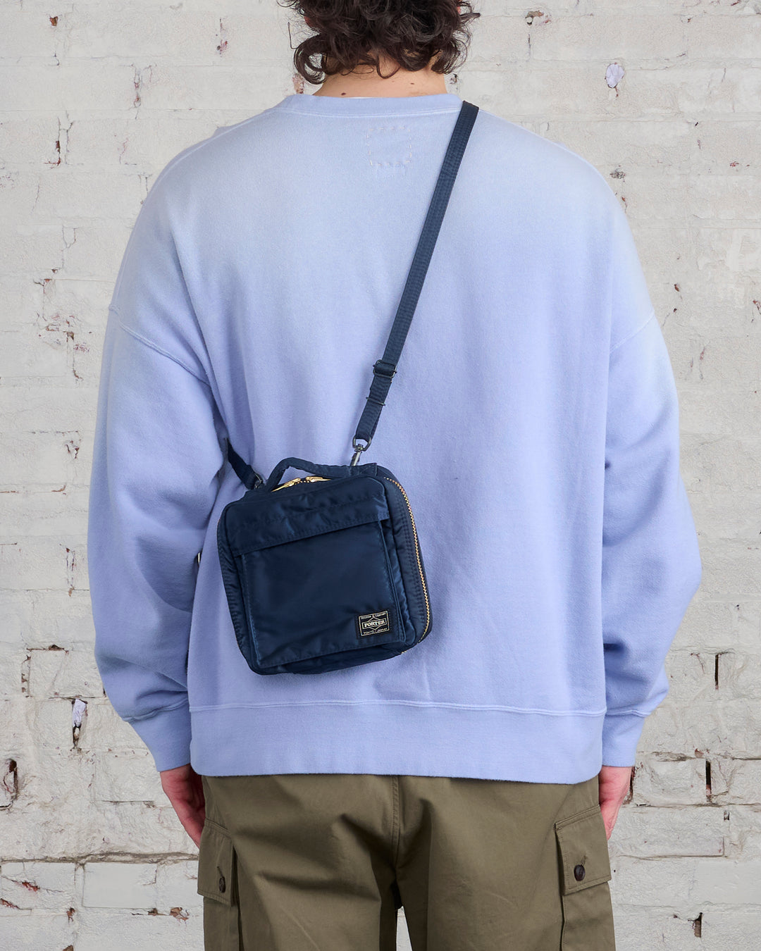 Porter Tanker Square Shoulder Bag Iron Blue – LESS 17