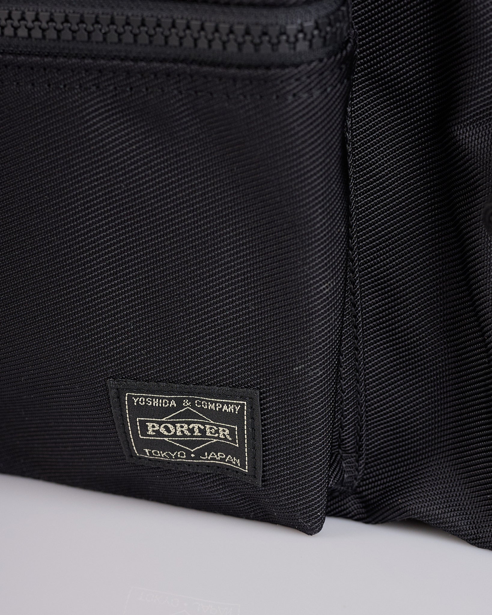 Porter Unit Dual Front Pocket Daypack Black – LESS 17