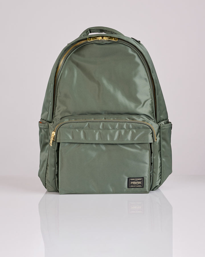 Porter Tanker Zip Front Pocket Daypack Sage Green