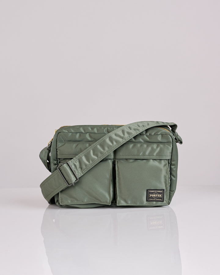 Porter Tanker Zip Sling Bag Sage Green