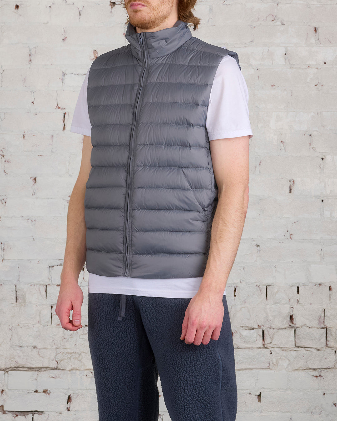 Reigning Champ Midweight Warm-Up Vest Carbon