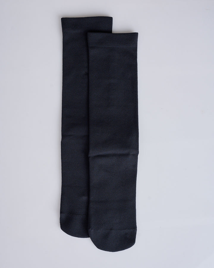 Reigning Champ Knit Tab Crew Sock Black