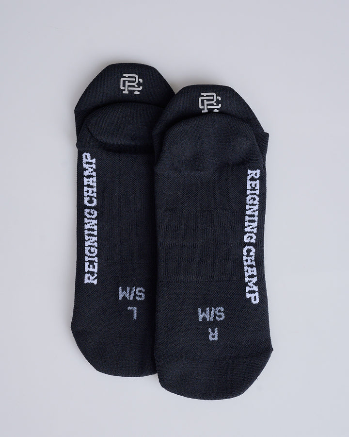 Reigning Champ Knit Tab Speed Sock Black