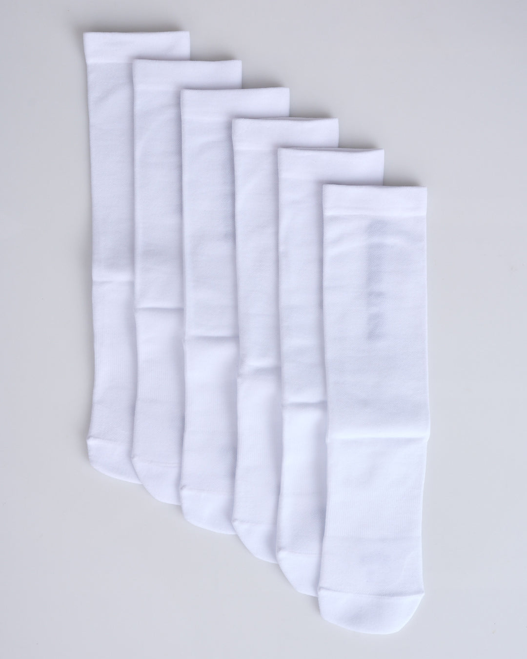 Reigning Champ 3-Pack Knit Tab Speed Sock White