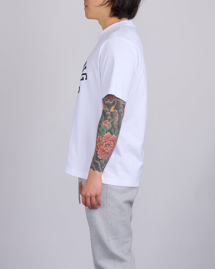 Reigning Champ Midweight Arch Logo T-Shirt White