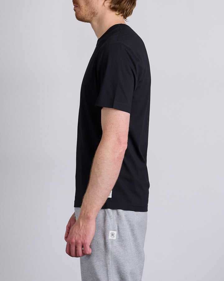 Reigning Champ Core Lightweight Jersey T-Shirt Black