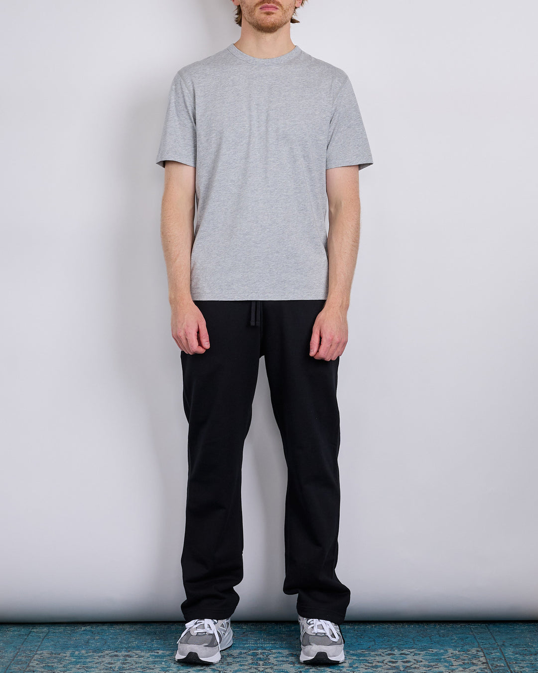 Reigning Champ Core Lightweight Jersey T-Shirt Heather Grey