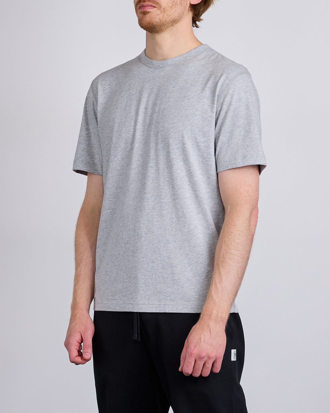 Reigning Champ Core Lightweight Jersey T-Shirt Heather Grey