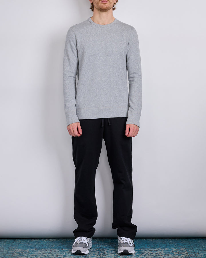 Reigning Champ Core Midweight Terry Slim Crewneck Heather Grey