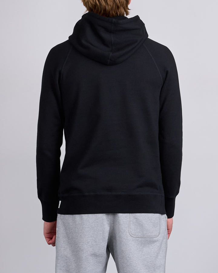 Reigning Champ Core Midweight Terry Slim Hoodie Black