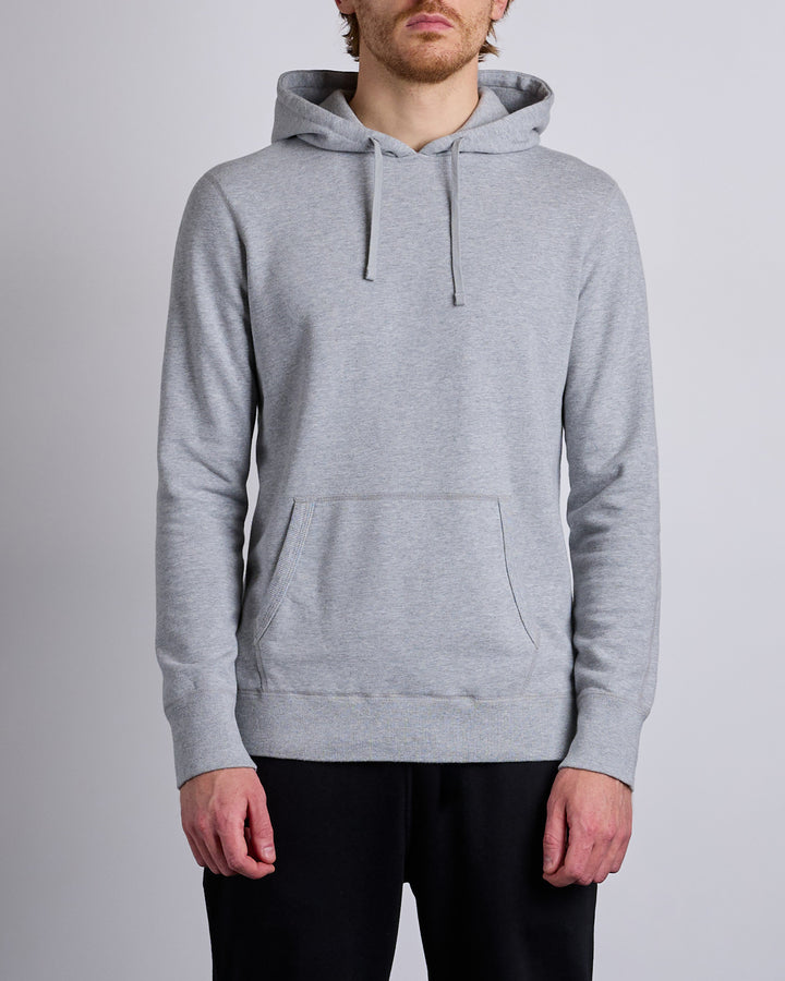 Reigning Champ Core Midweight Terry Slim Hoodie Heather Grey
