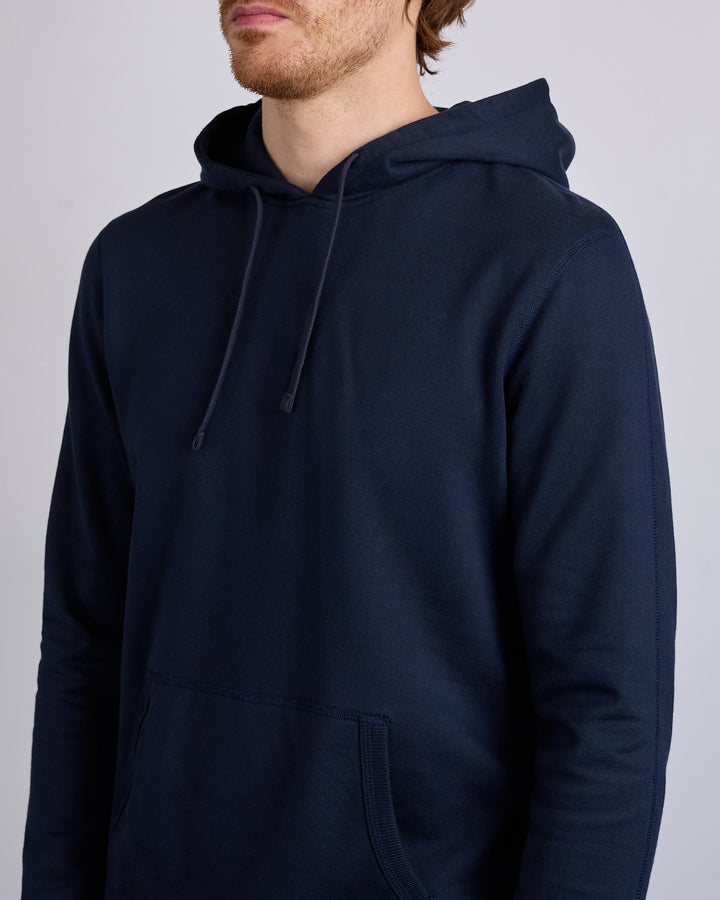 Reigning Champ Core Midweight Terry Slim Hoodie Navy