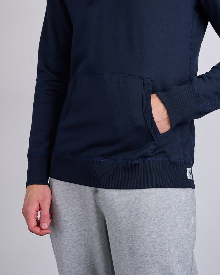 Reigning Champ Core Midweight Terry Slim Hoodie Navy