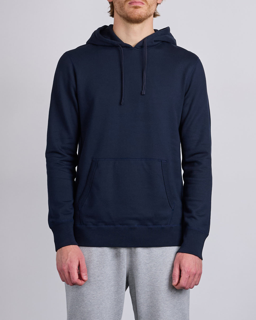 Reigning Champ Core Midweight Terry Slim Hoodie Navy – LESS 17