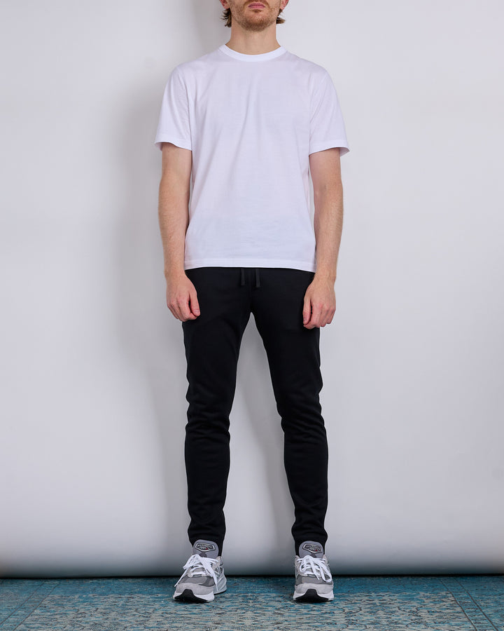 Reigning Champ Core Midweight Terry Slim Sweatpant Black