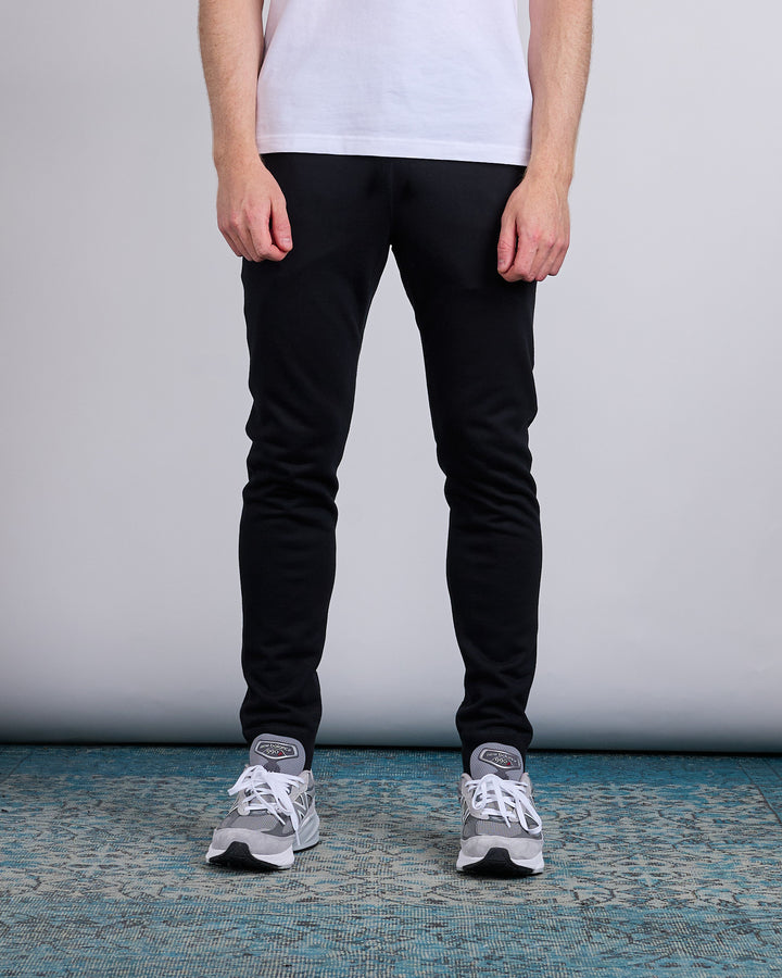 Reigning Champ Core Midweight Terry Slim Sweatpant Black