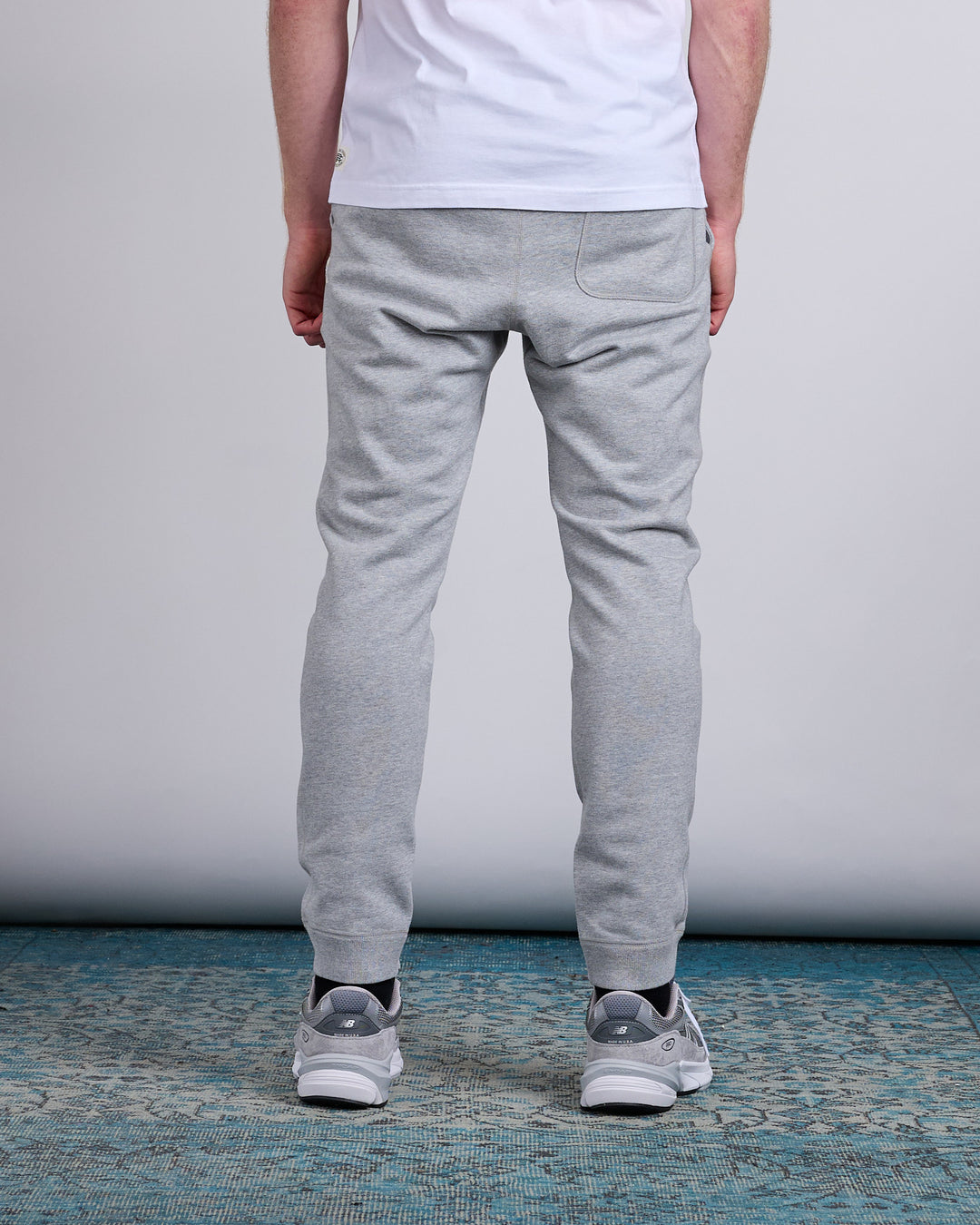 Reigning Champ Core Midweight Terry Slim Sweatpant Heather Grey