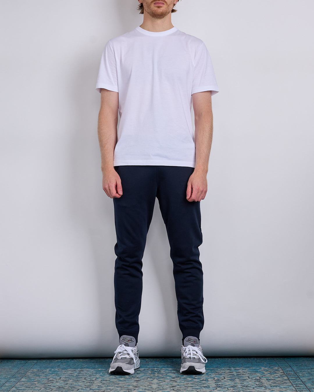 Reigning Champ Core Midweight Terry Slim Sweatpant Navy