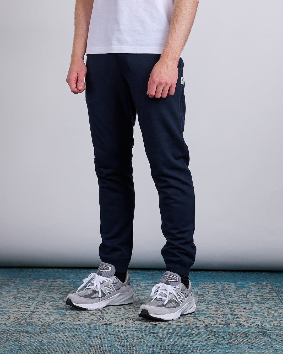 Reigning Champ Core Midweight Terry Slim Sweatpant Navy