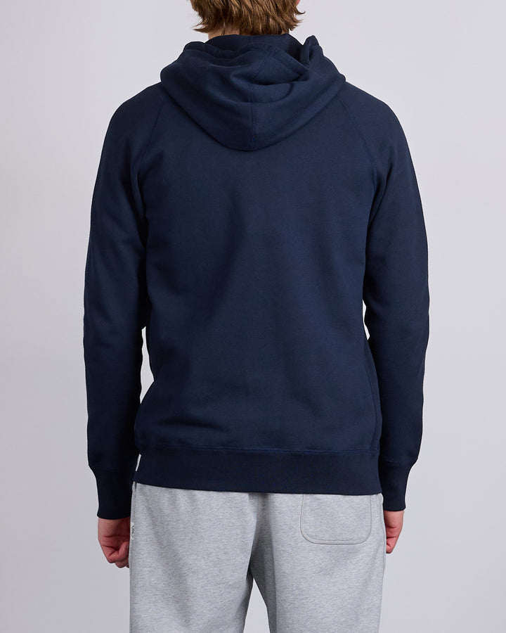 Reigning Champ Core Midweight Terry Slim Zip Hoodie Navy