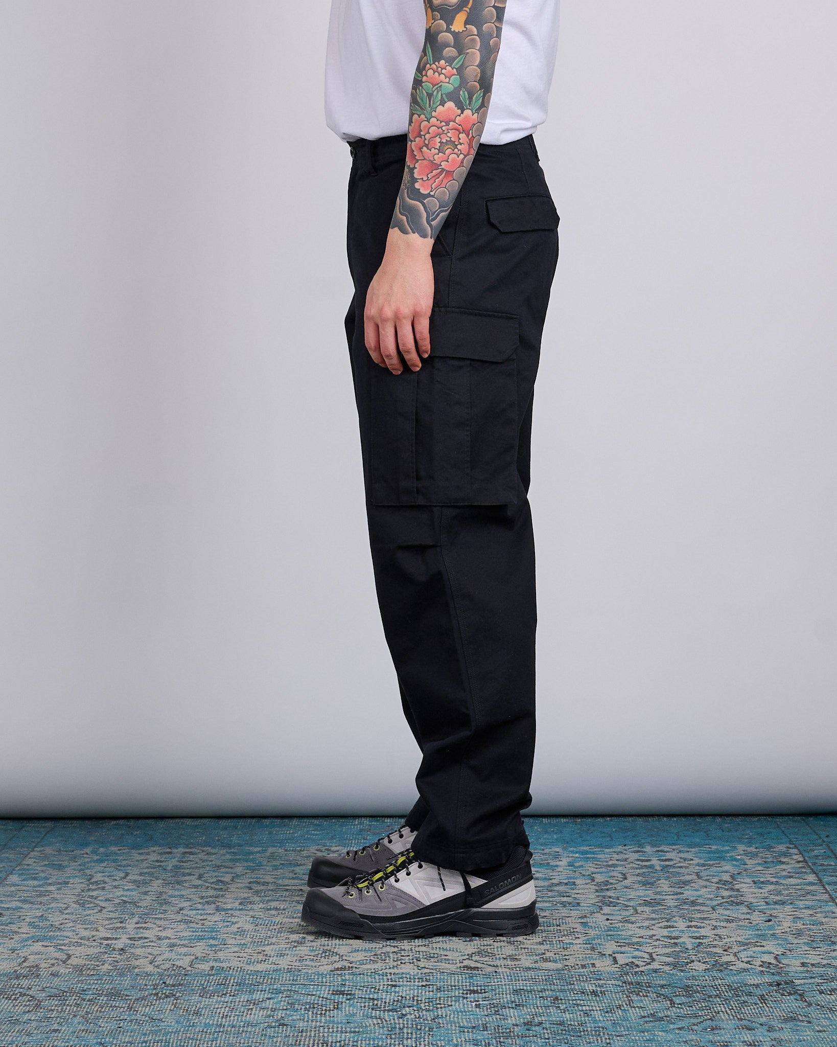 Reigning Champ Cotton Chino Keeper Cargo Pant Black – LESS 17