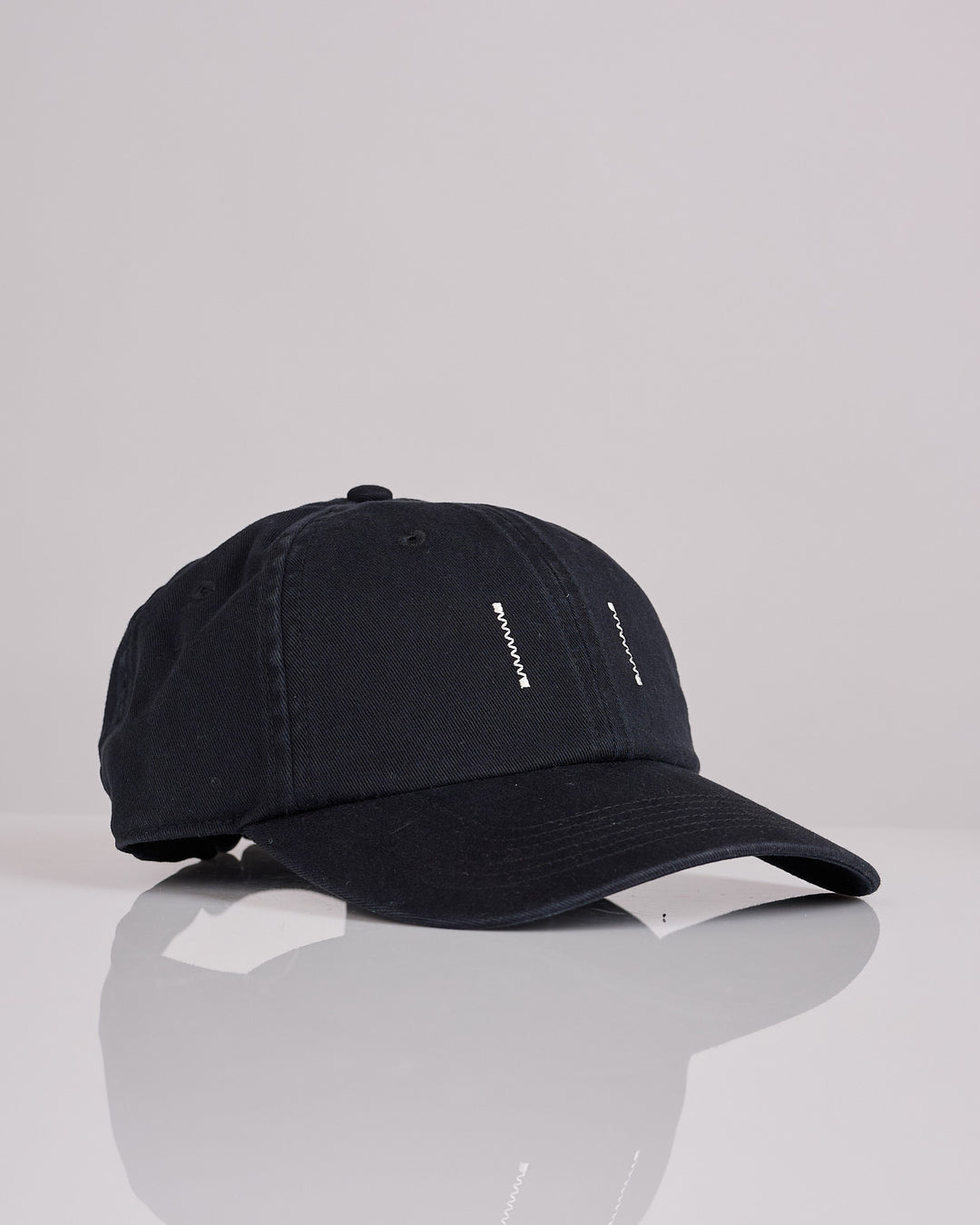 Reigning Champ Cotton Chino Low Pro Cap Washed Black