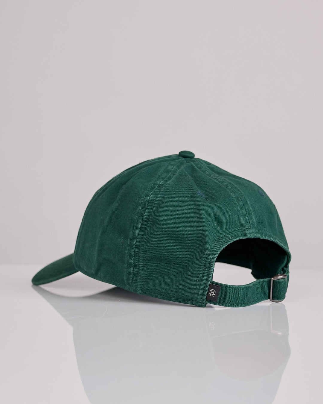 Reigning Champ Cotton Chino Low Pro Cap Washed British Racing Green