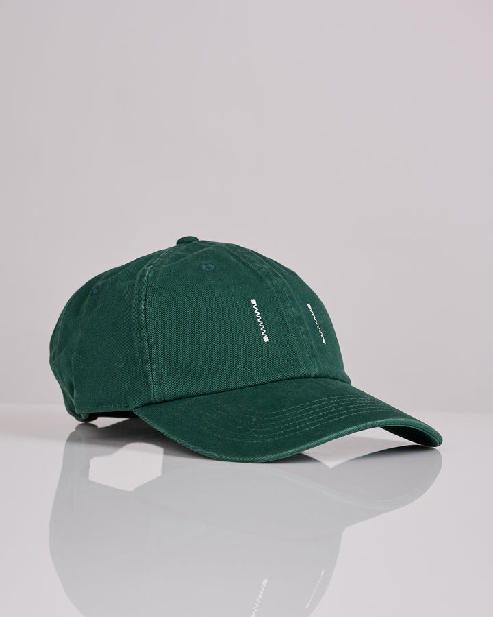 Reigning Champ Cotton Chino Low Pro Cap Washed British Racing Green