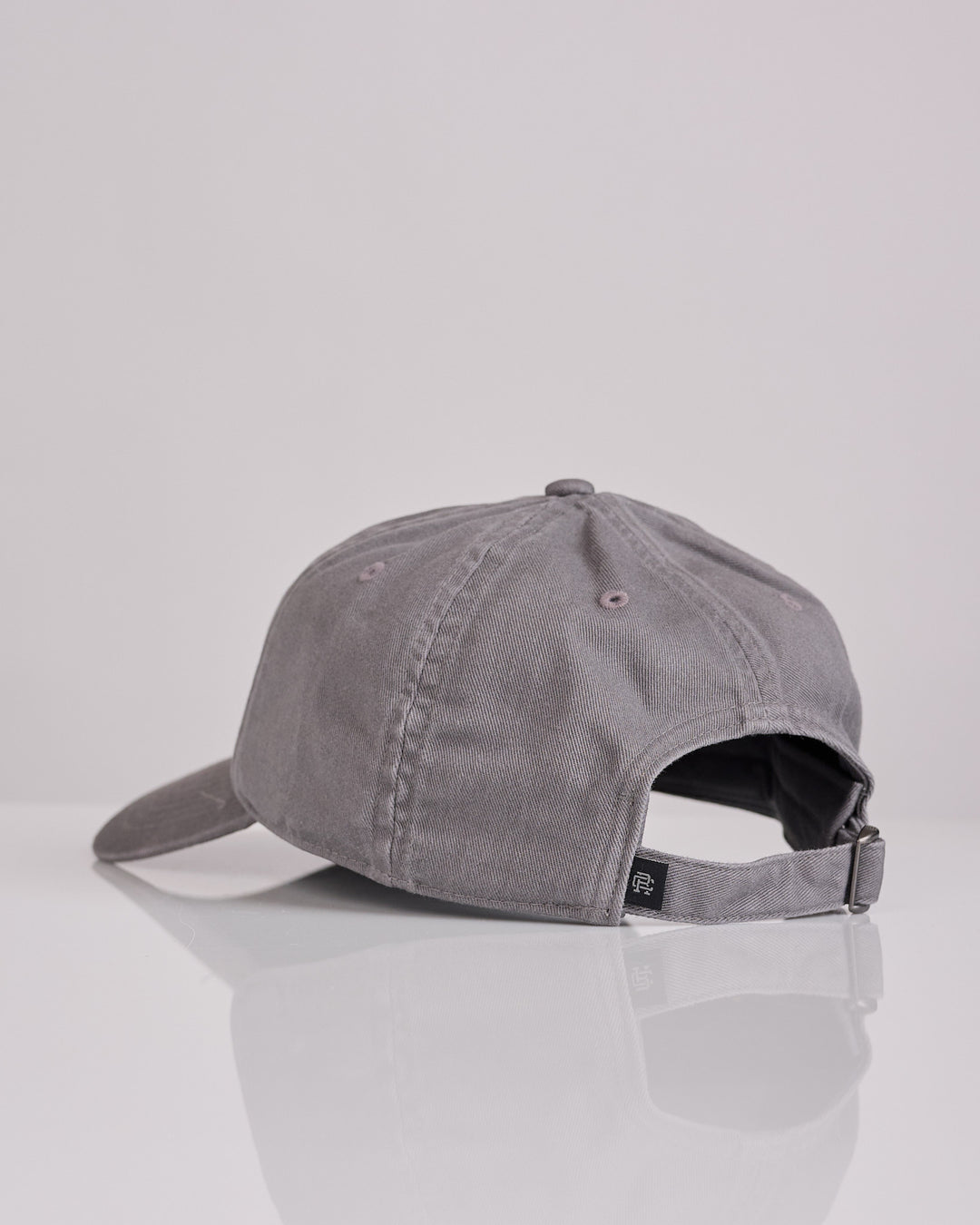 Reigning Champ Cotton Chino Low Pro Cap Washed Grey