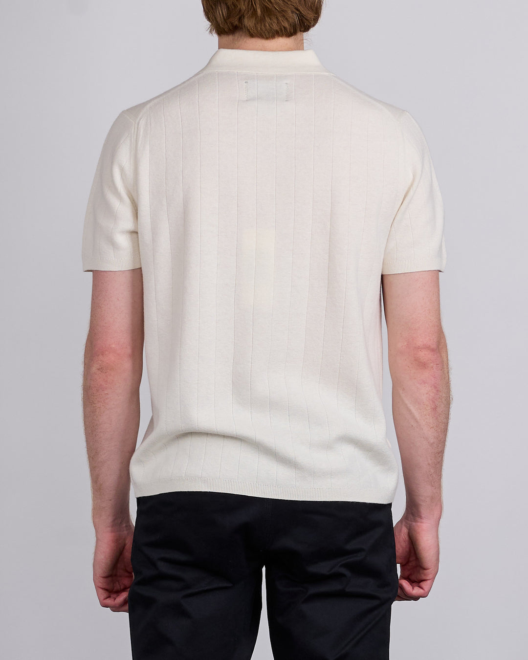 Reigning Champ Cotton Linen Piazza Button Shirt Ivory