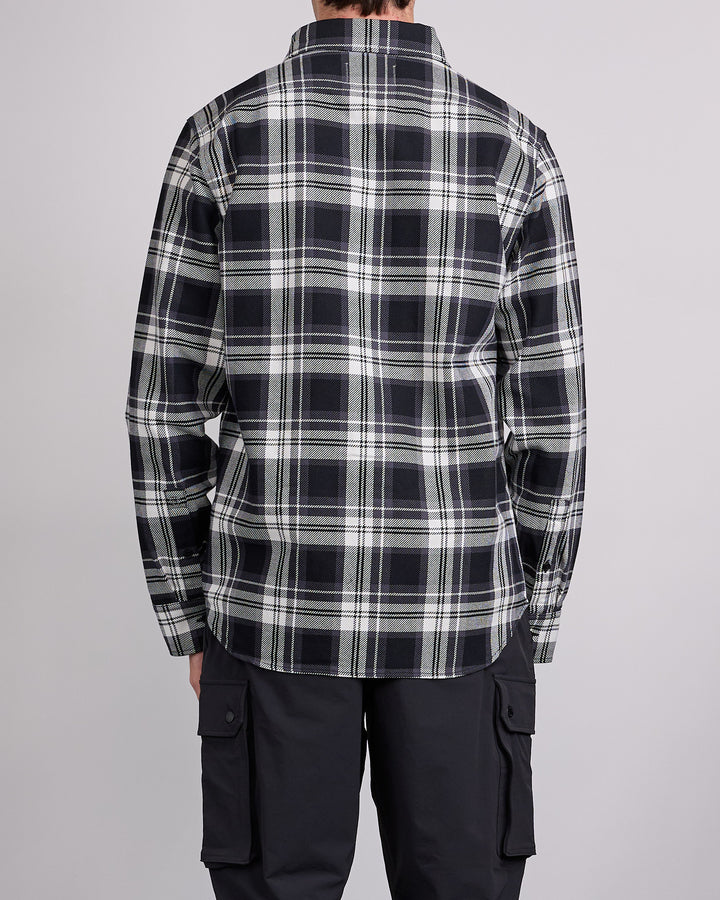 Reigning Champ Cotton Plaid Union Standard Button Shirt White