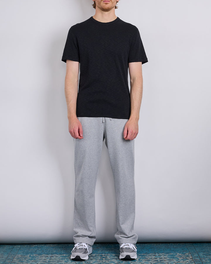 Reigning Champ Knit 1x1 Slub T-Shirt  Black