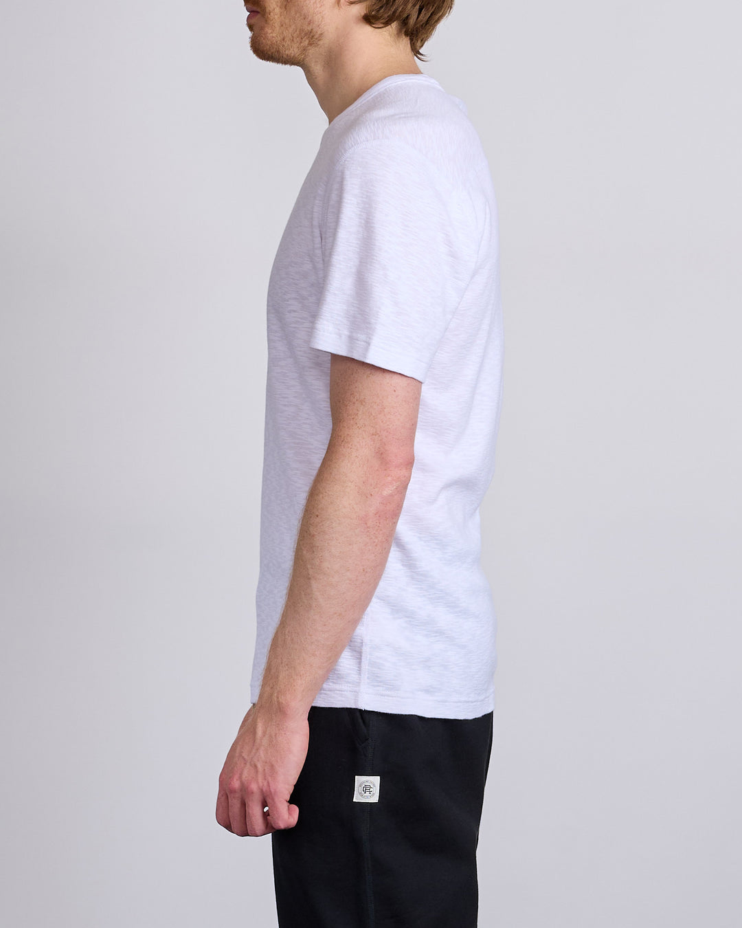 Reigning Champ Knit 1x1 Slub T-Shirt  White