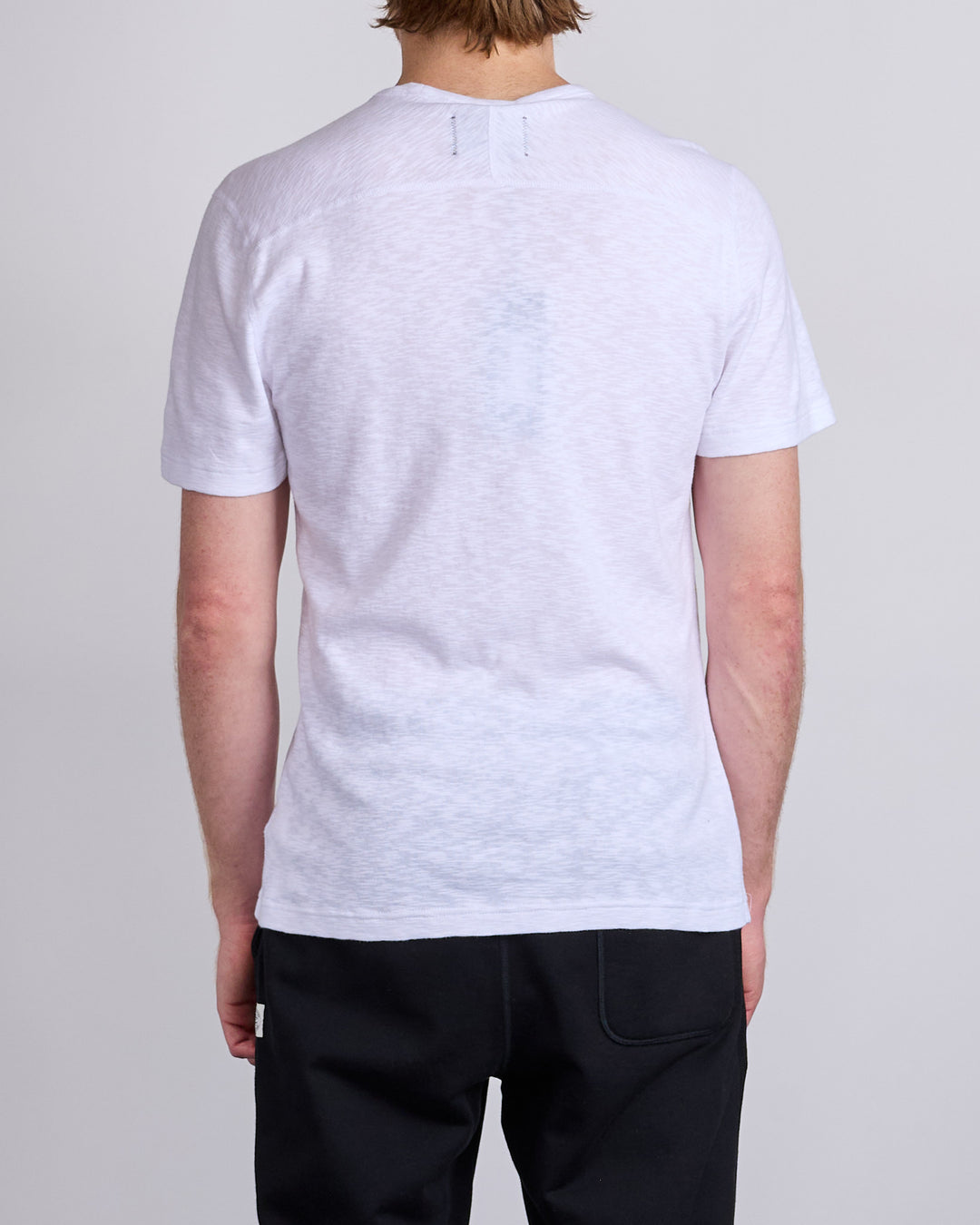 Reigning Champ Knit 1x1 Slub T-Shirt  White