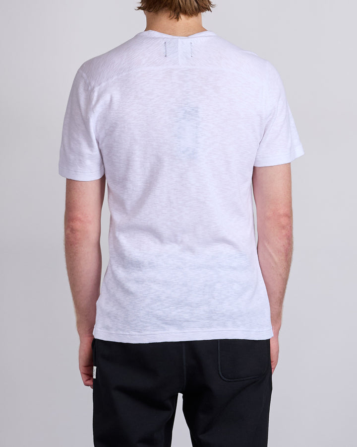 Reigning Champ Knit 1x1 Slub T-Shirt  White